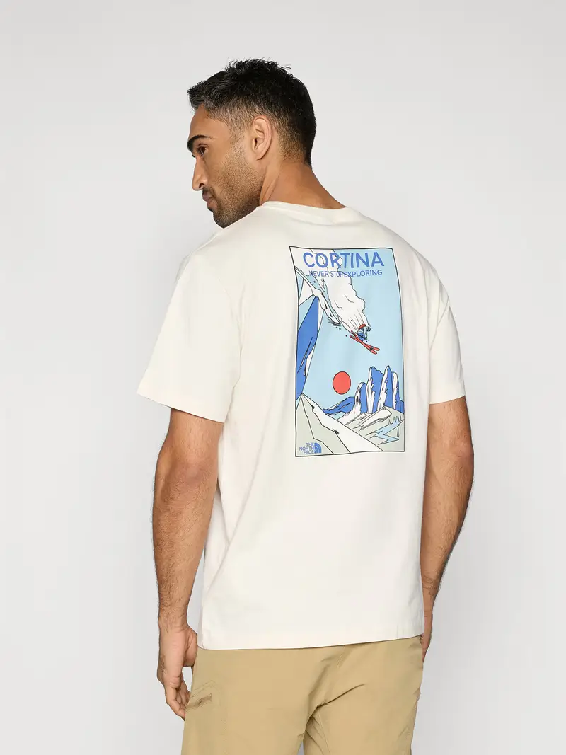 Maglietta MOUNTAIN CELEBRATION azzurro / blu chiaro / arancione scuro / bianco miniatura 2