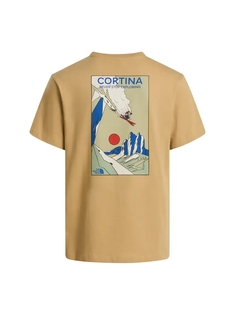 Maglietta Mountain Celebration blu / cachi / verde chiaro / bianco miniatura 2