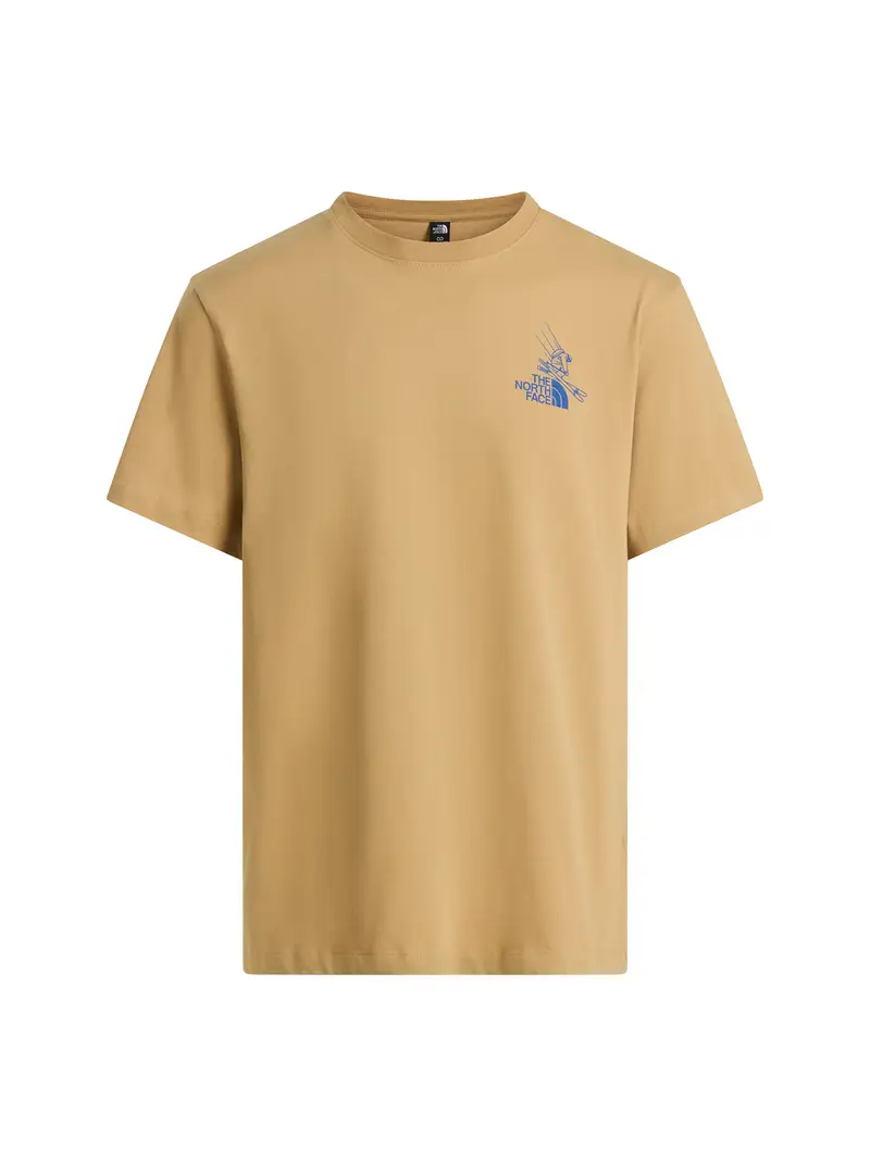 Maglietta Mountain Celebration blu / cachi / verde chiaro / bianco