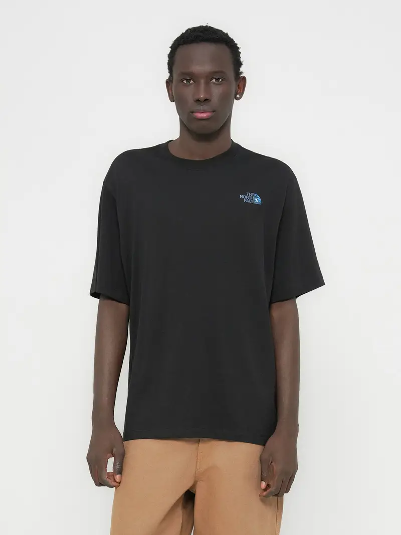 Maglietta NSE blu neon / nero / bianco miniatura 2