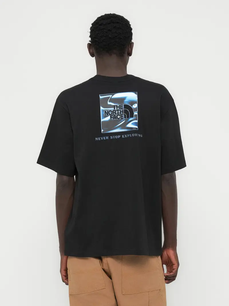 Maglietta NSE blu neon / nero / bianco miniatura 3