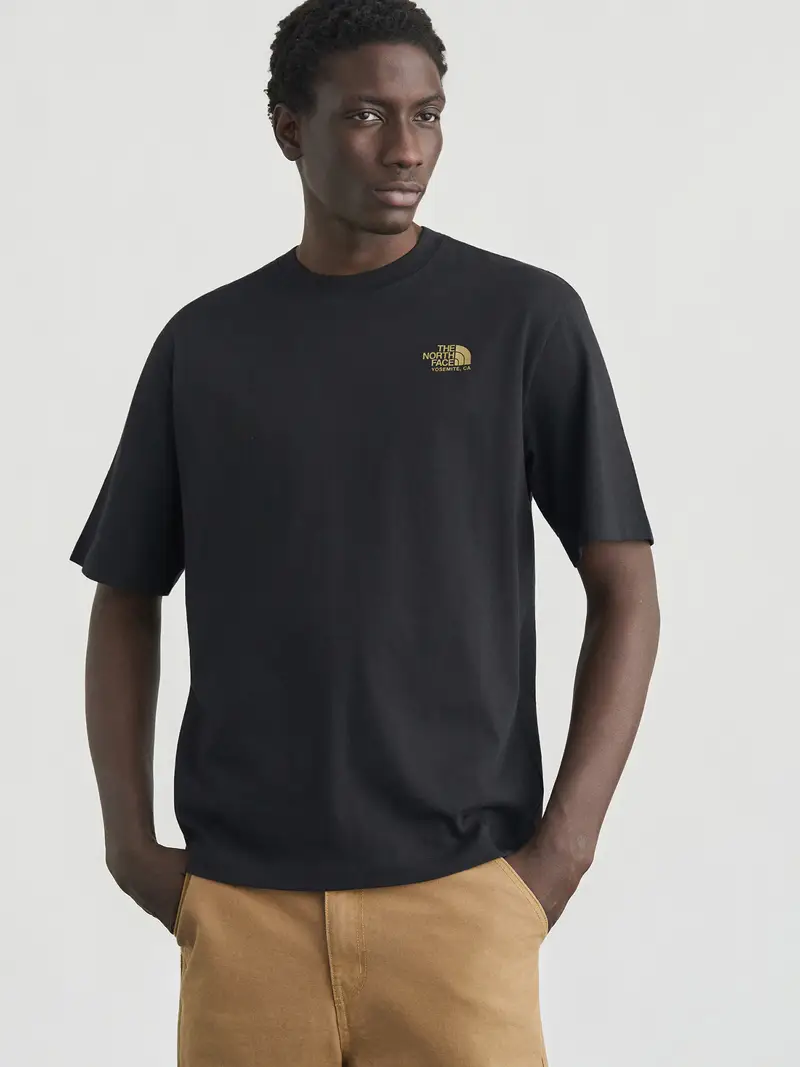 Maglietta PLANT & FLORA marrone / giallo / nero miniatura 2