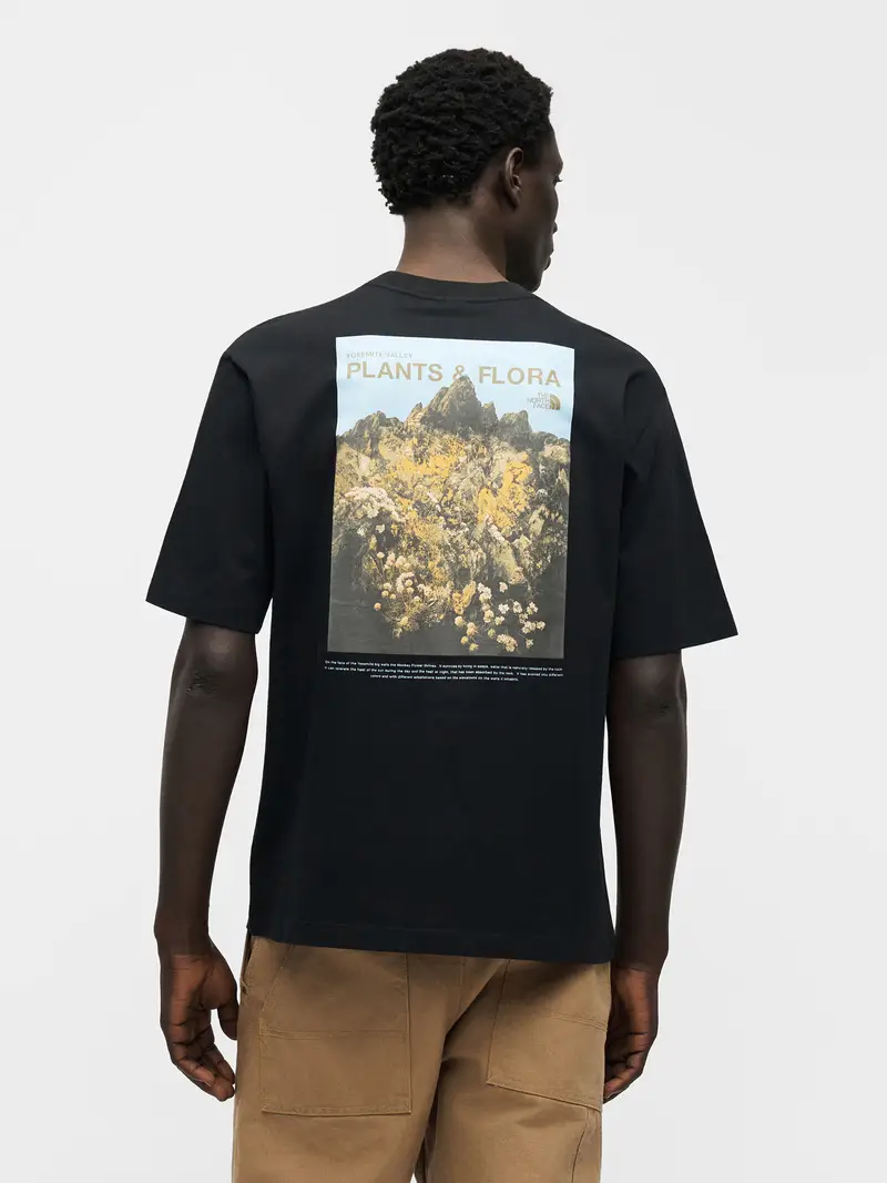 Maglietta PLANT & FLORA marrone / giallo / nero miniatura 3