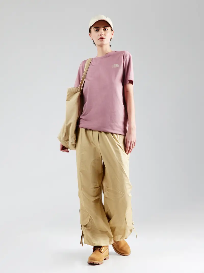 THE NORTH FACE Maglietta 'Redbox' beige / rosa antico / bianco miniatura 2