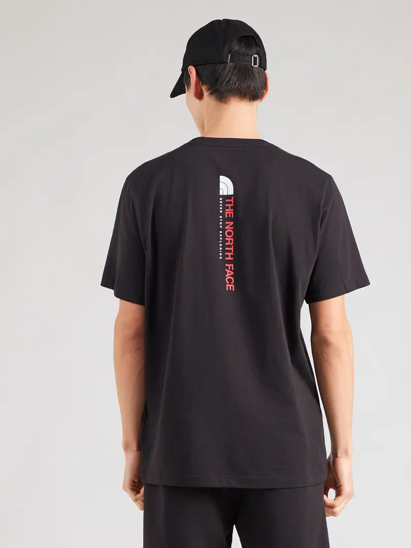 Maglietta rosso / nero / bianco miniatura 3