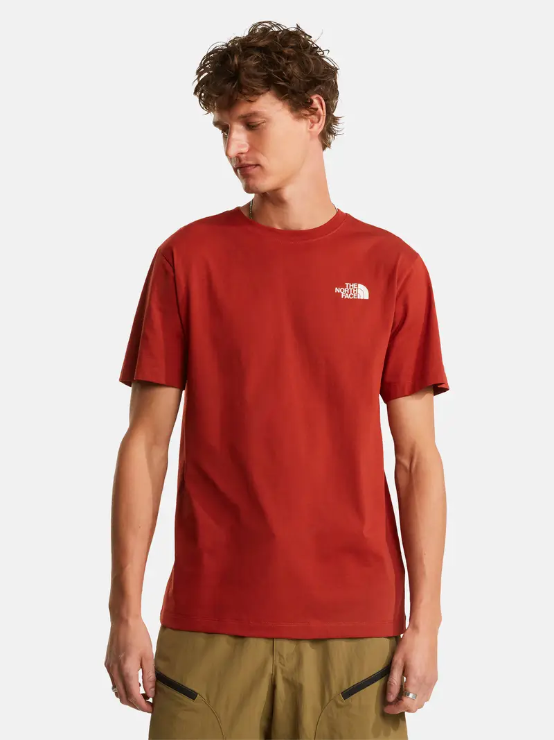 Maglietta rosso scuro miniatura 3