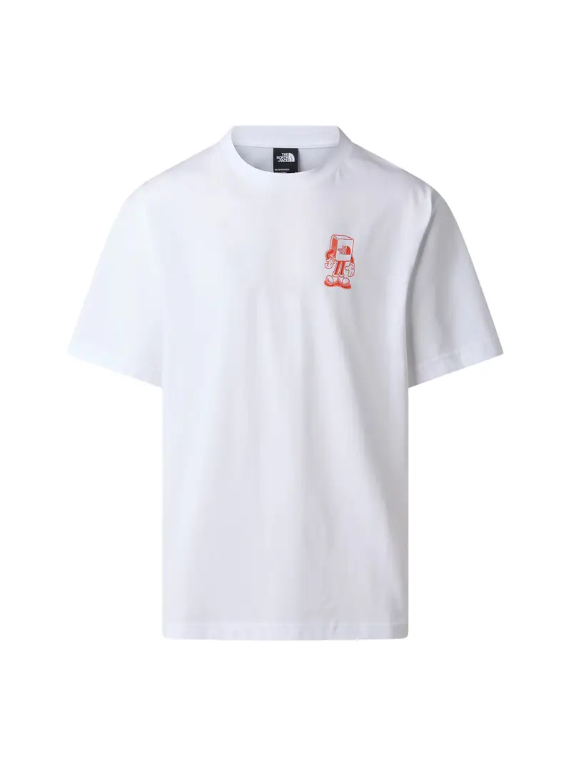 Maglietta 'Weekend Rockin' arancione / bianco