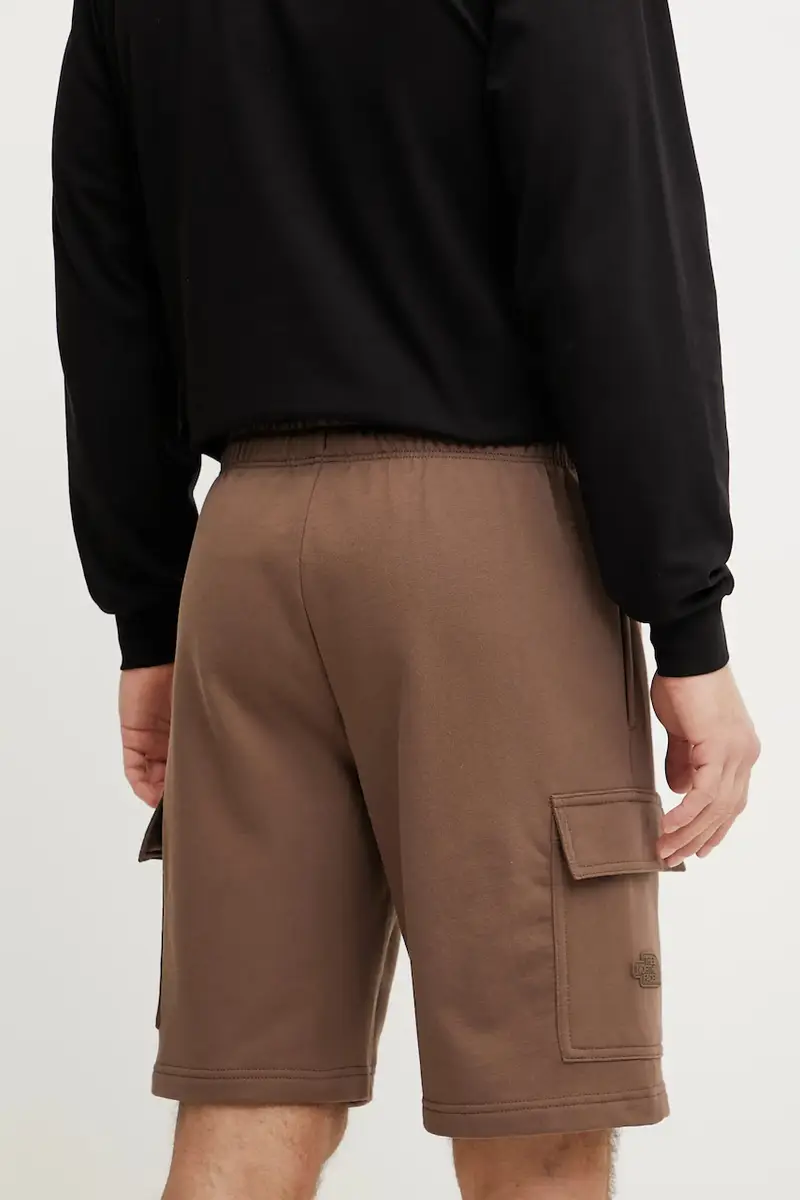 pantaloncini in cotone uomo colore marrone NF0A8C2Z1OI1 miniatura 3