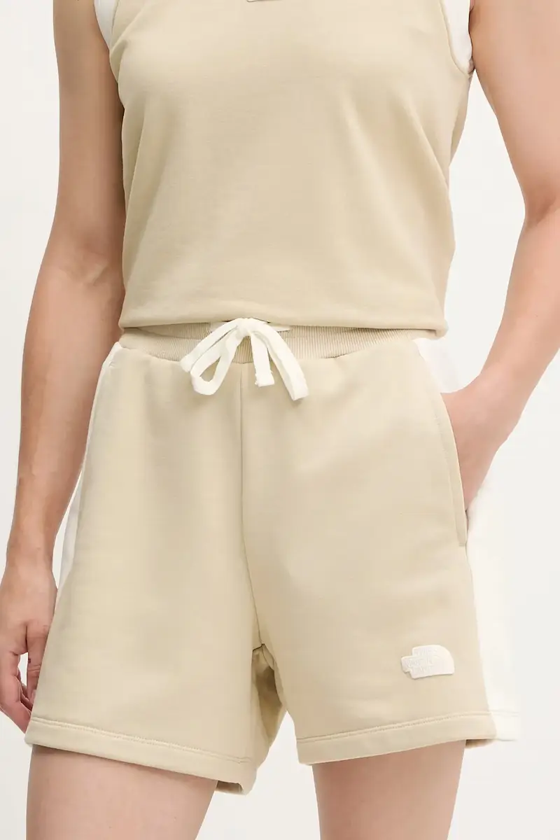 pantaloncini Terry Relaxed donna colore beige NF0A8C273X41