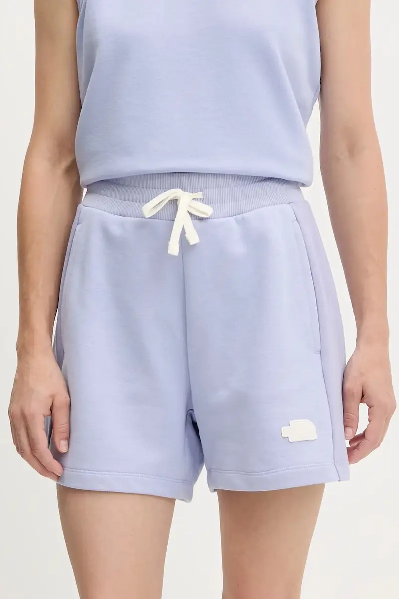 pantaloncini Terry Relaxed donna colore blu NF0A8C270VI1