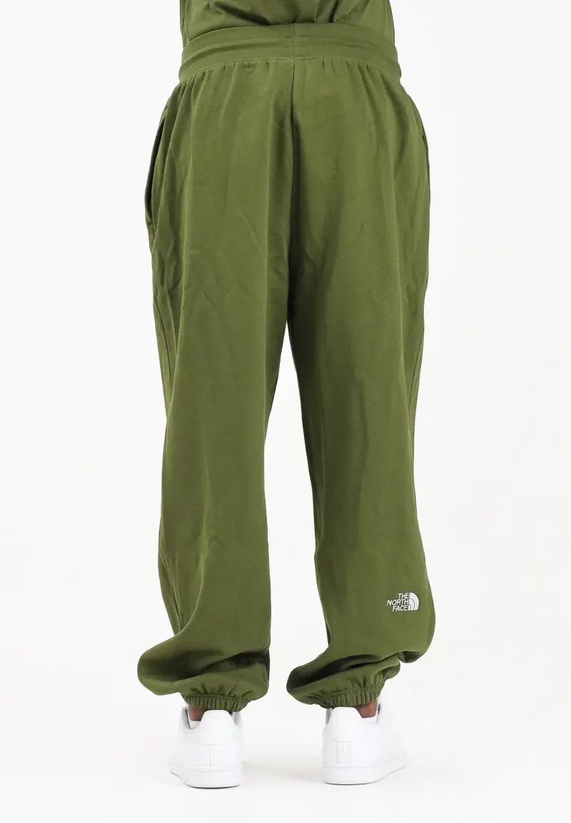 Pantalone sportivo Essential Relaxed Straight verde da uomo miniatura 3