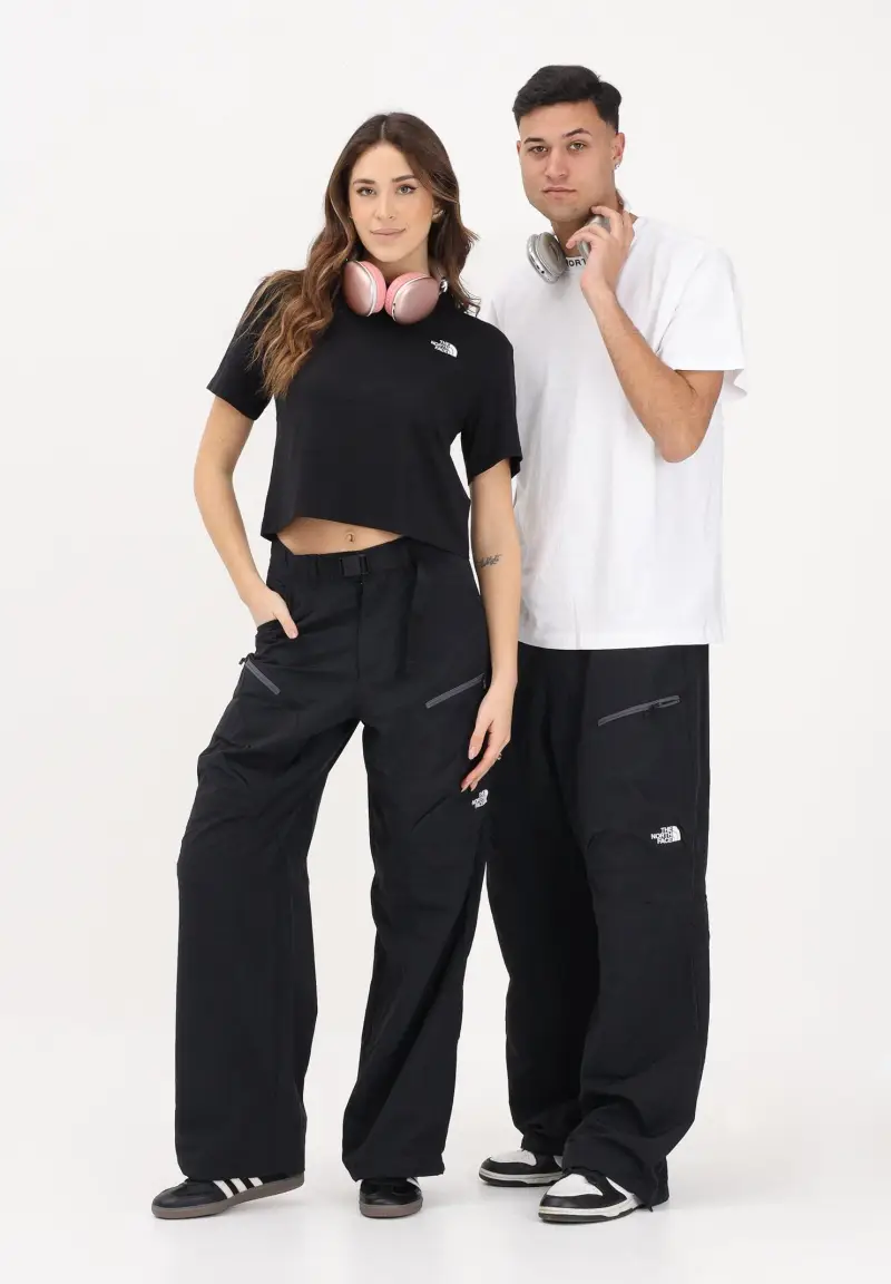 Pantalone sportivo NSE nero per uomo e donna miniatura 2
