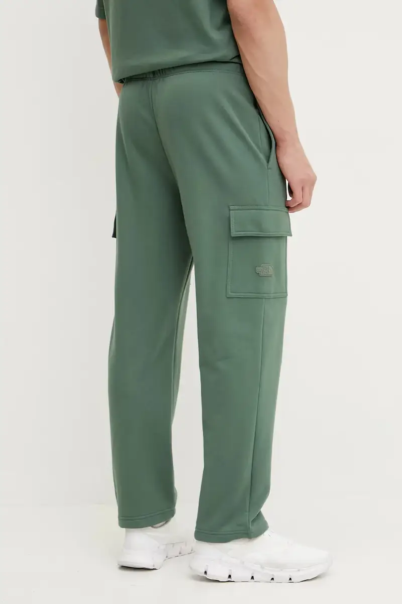 pantaloni della tuta di cotone uomo colore verde NF0A8C2YHCH1 miniatura 3