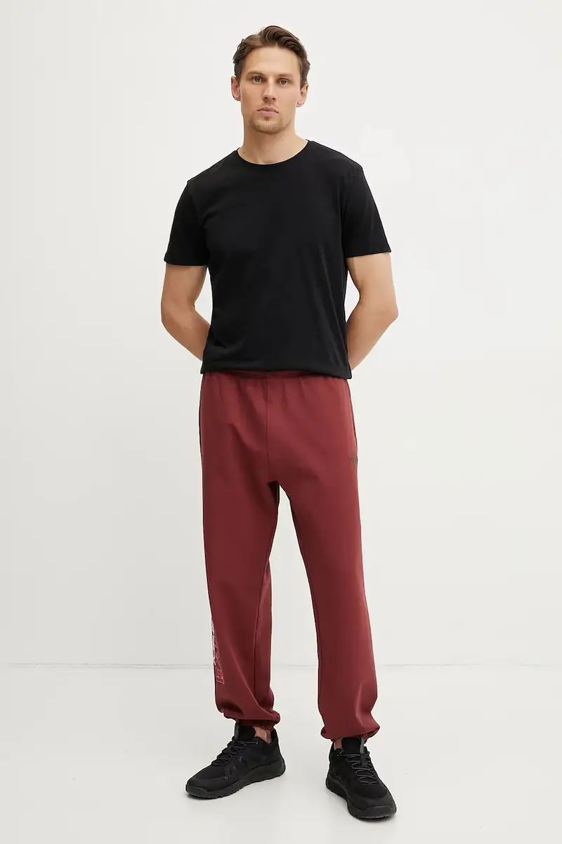 pantaloni della tuta TNF X NSE uomo colore rosso NF0A8C3W0VO1 miniatura 2