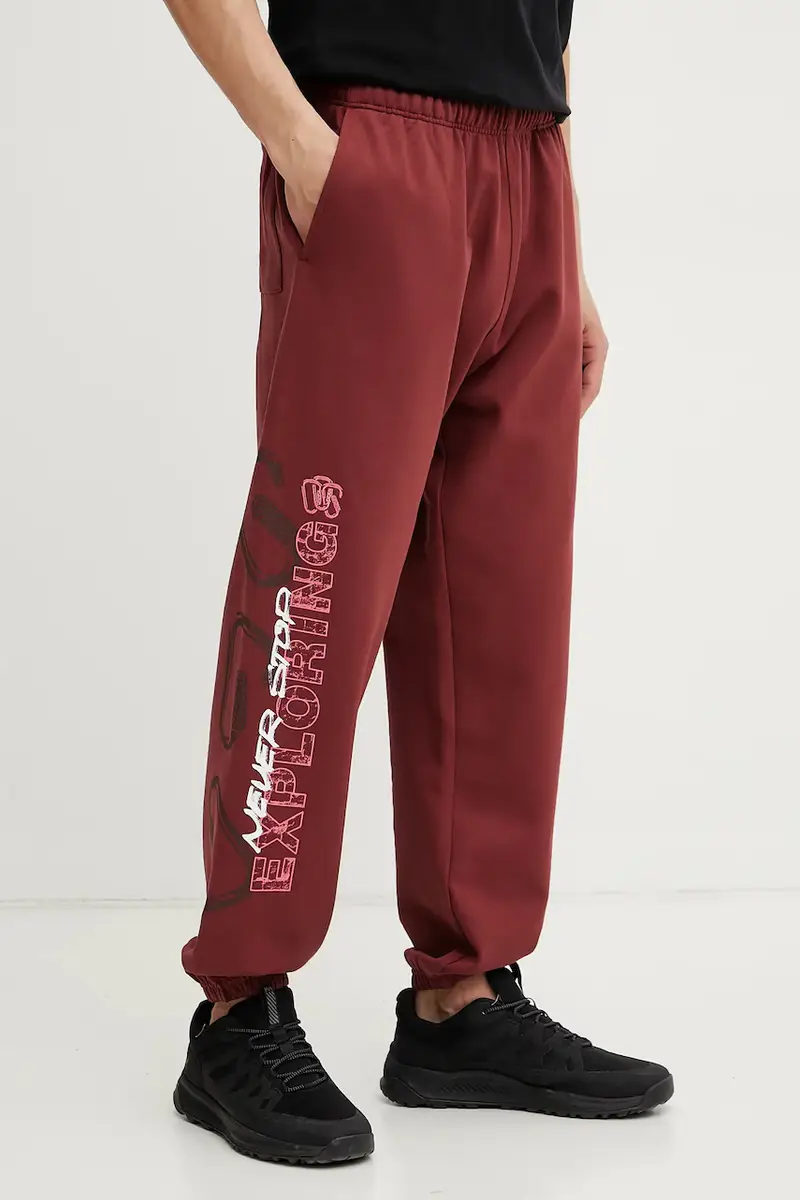 pantaloni della tuta TNF X NSE uomo colore rosso NF0A8C3W0VO1