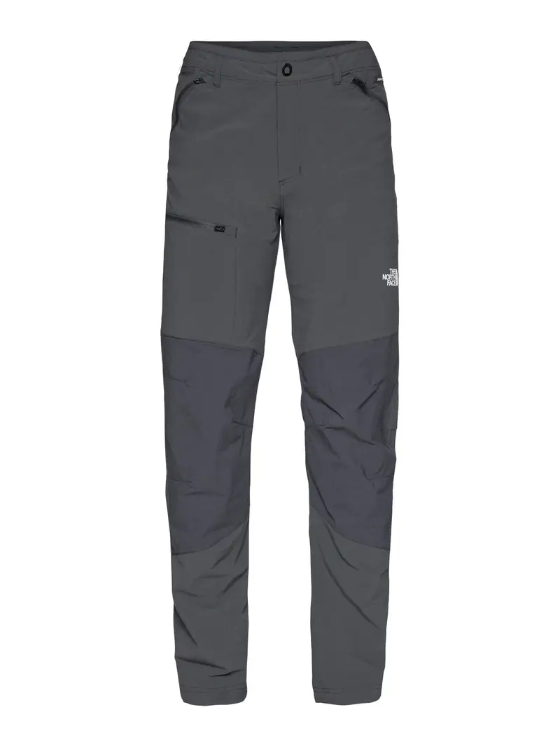Pantaloni per outdoor antracite / grigio scuro / bianco