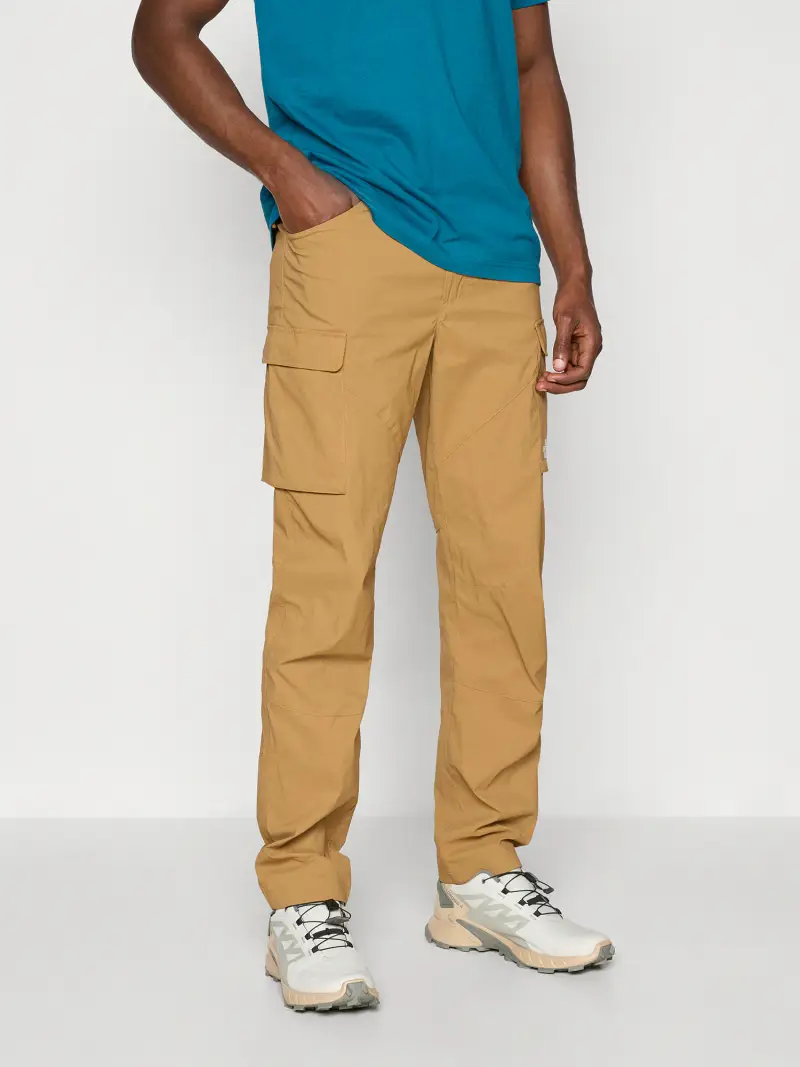 Pantaloni per outdoor EXPLORATION marrone chiaro / bianco miniatura 2