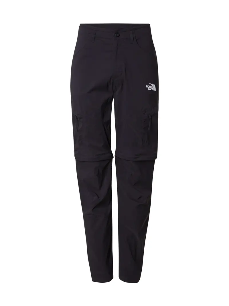 THE NORTH FACE Pantaloni per outdoor 'EXPLORATION'  nero / bianco