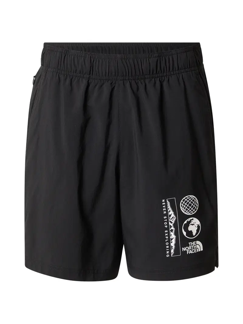 Pantaloni per outdoor nero / bianco