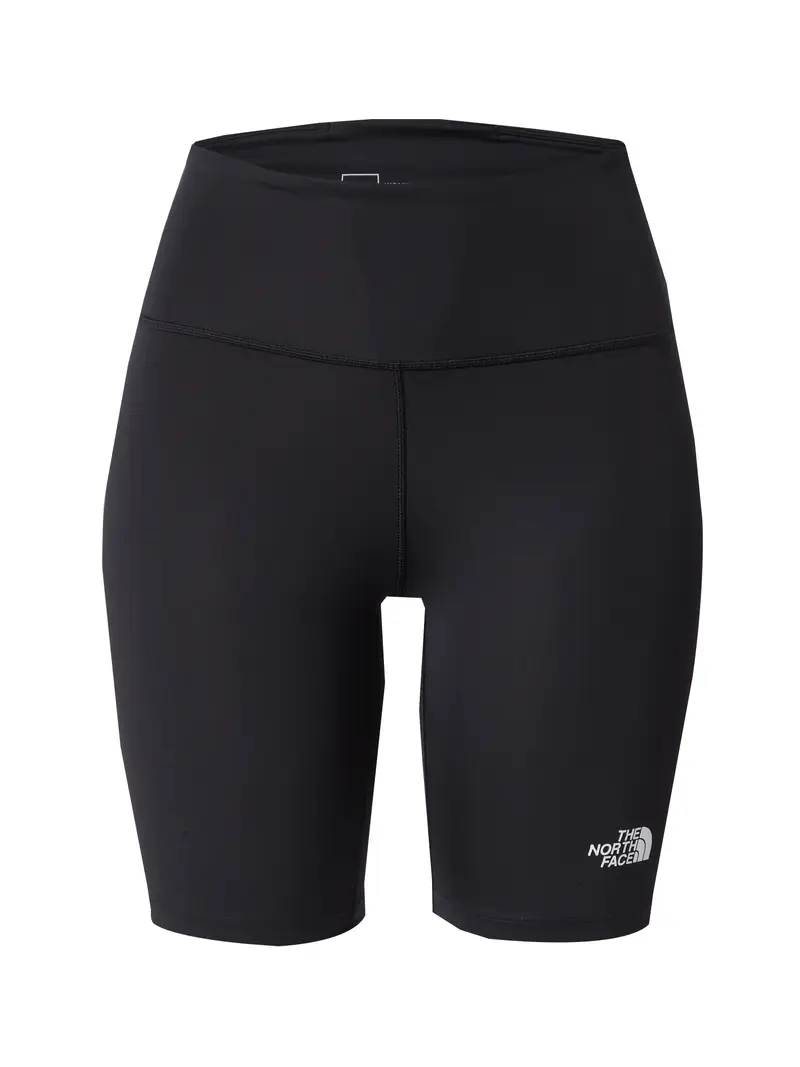 THE NORTH FACE Pantaloni sportivi 'FLEX 8IN'  nero / bianco