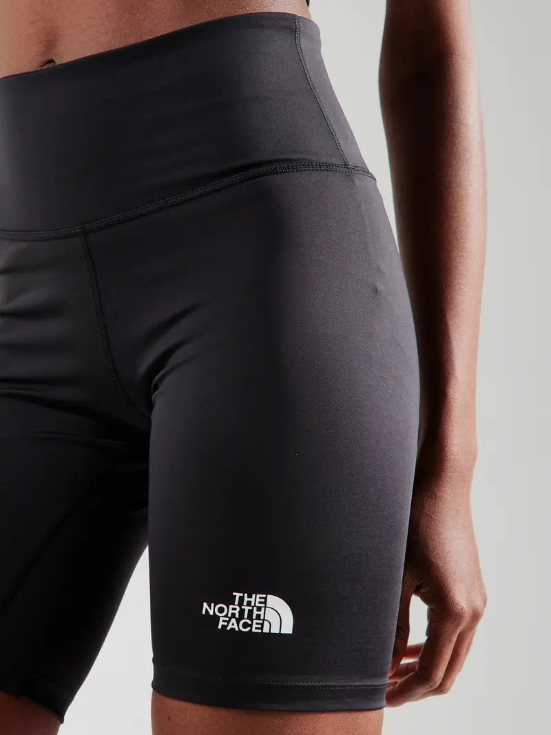 THE NORTH FACE Pantaloni sportivi 'FLEX 8IN' nero / bianco miniatura 2