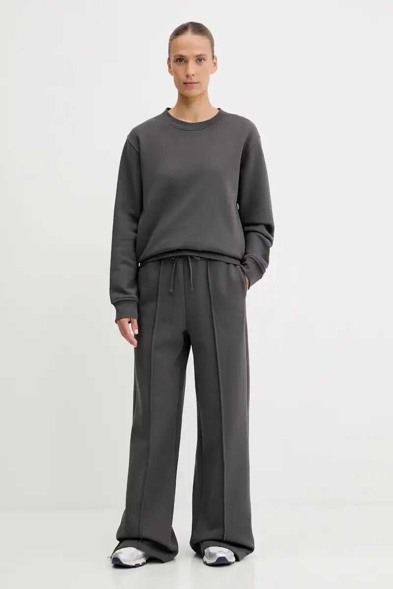 pantaloni tuta di cotone Grigio miniatura 2