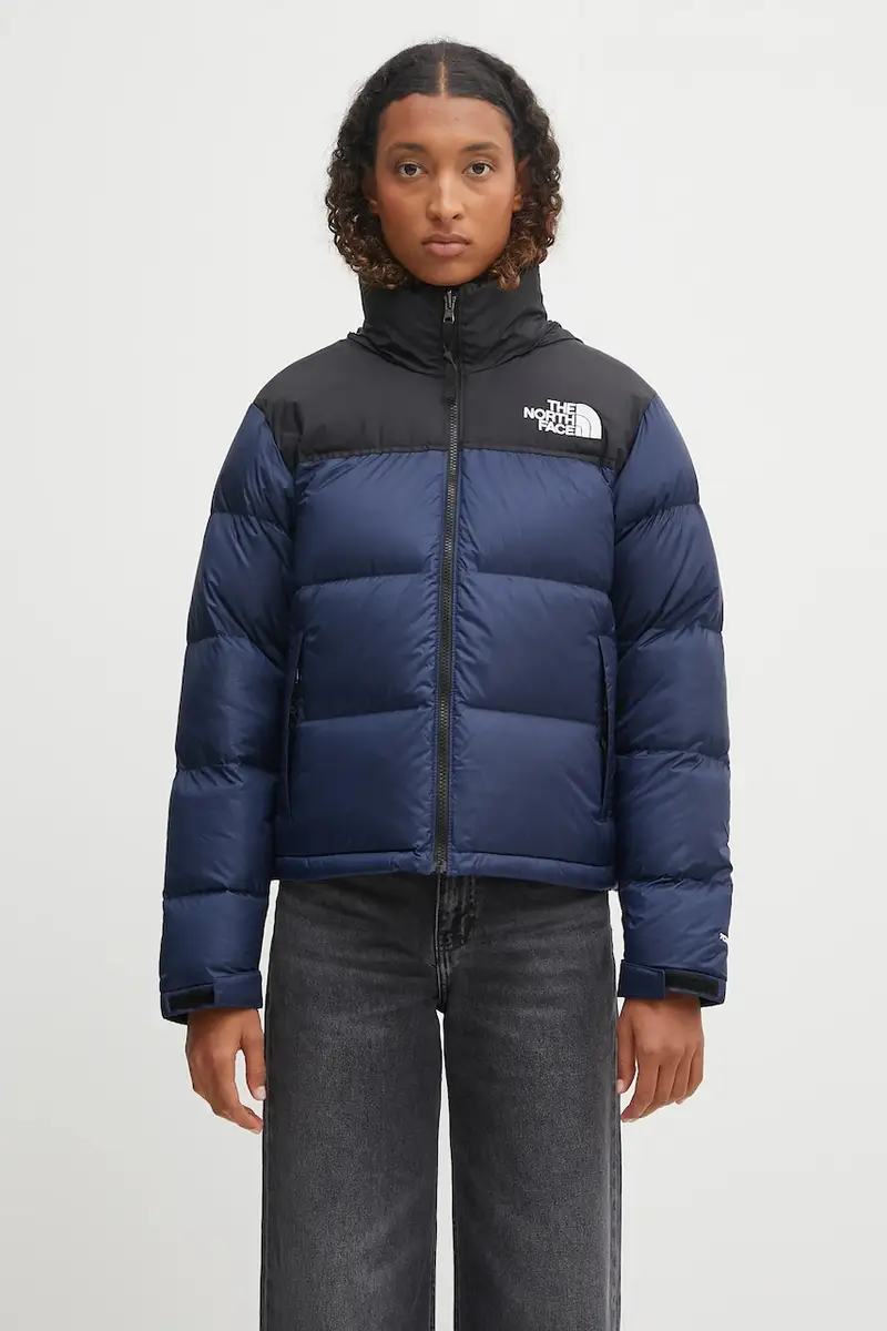 piumino 1996 Retro Nuptse colore blu navy NF0A3XEOGOB1