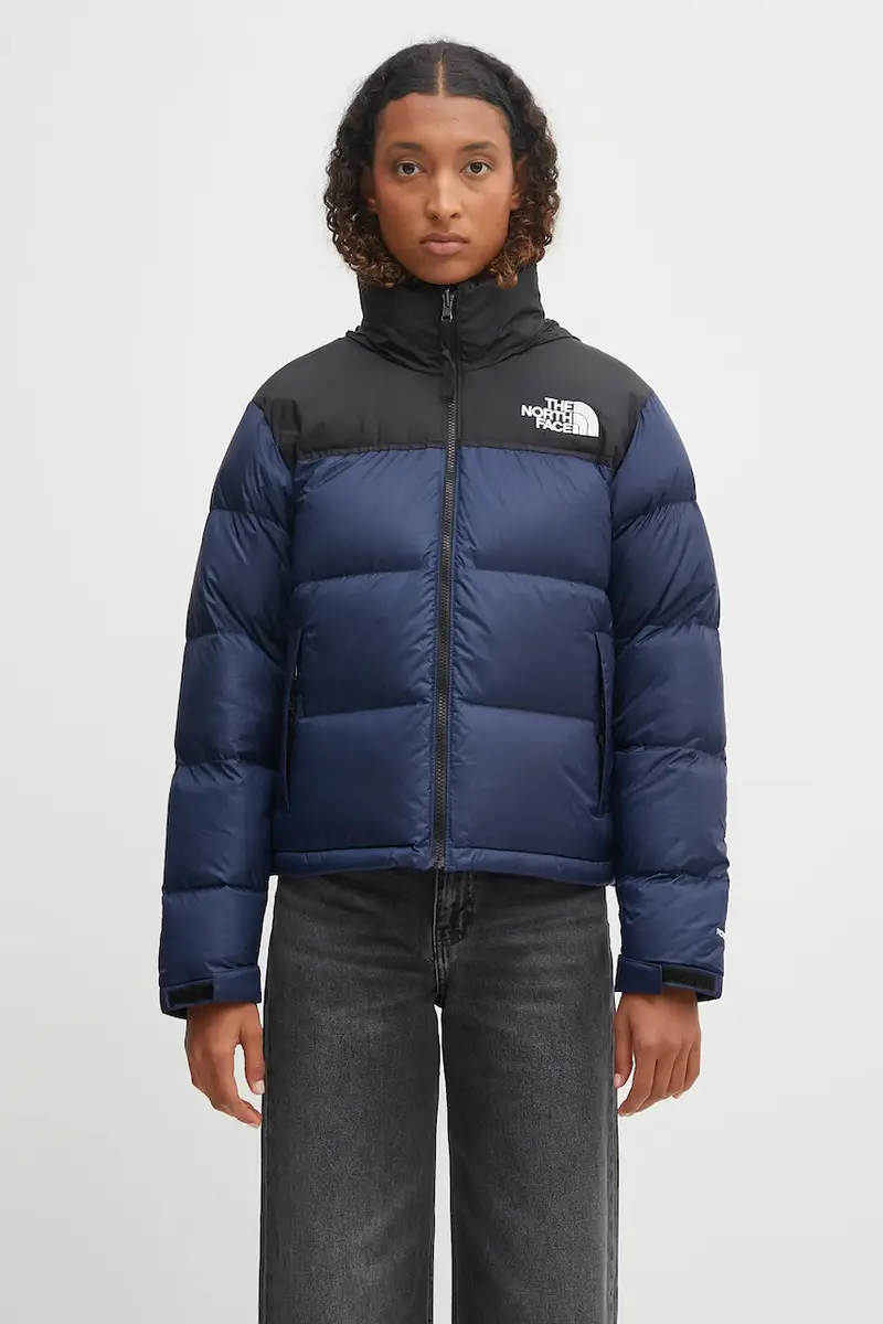 piumino 1996 Retro Nuptse colore blu navy NF0A3XEOGOB1