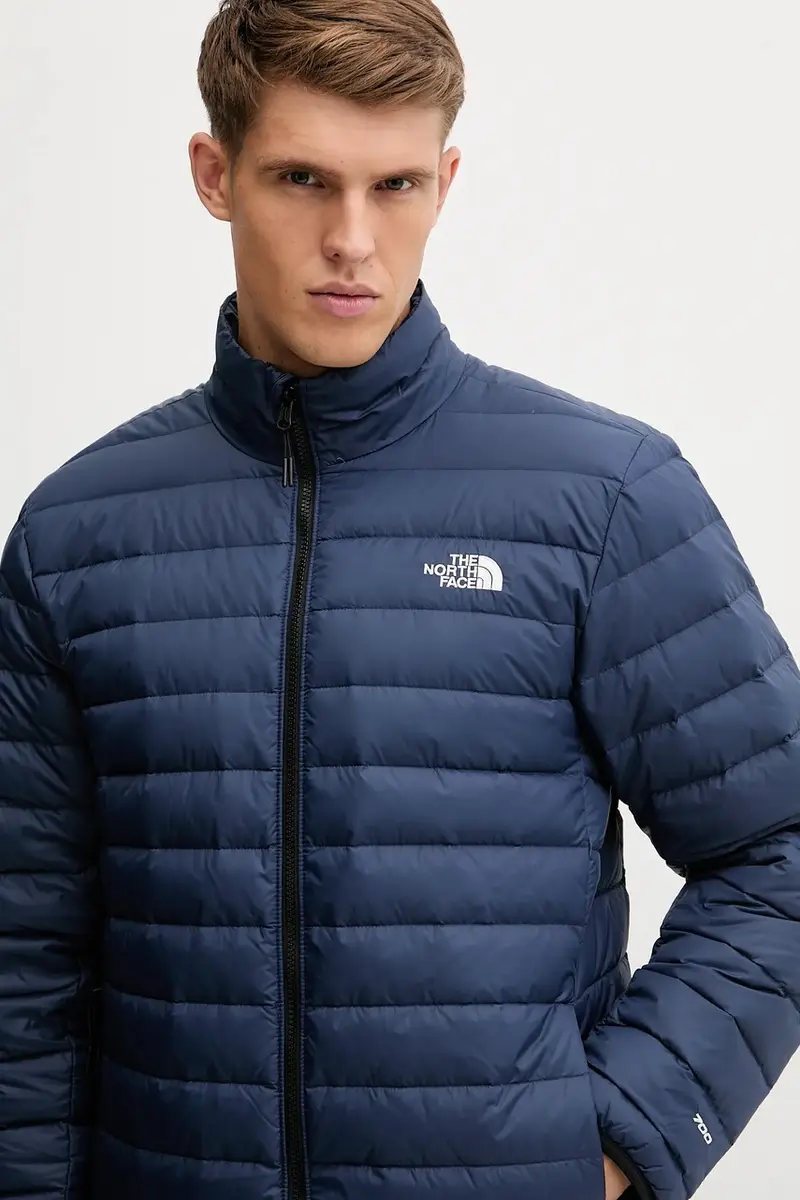 piumino Classic Down colore blu navy NF0A8D1U8K21 miniatura 4