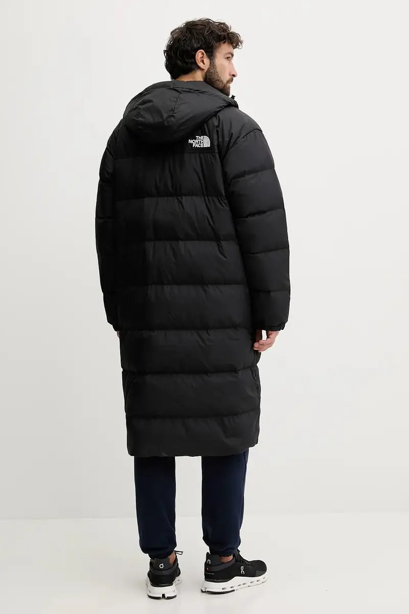 piumino Nuptse Nero miniatura 3