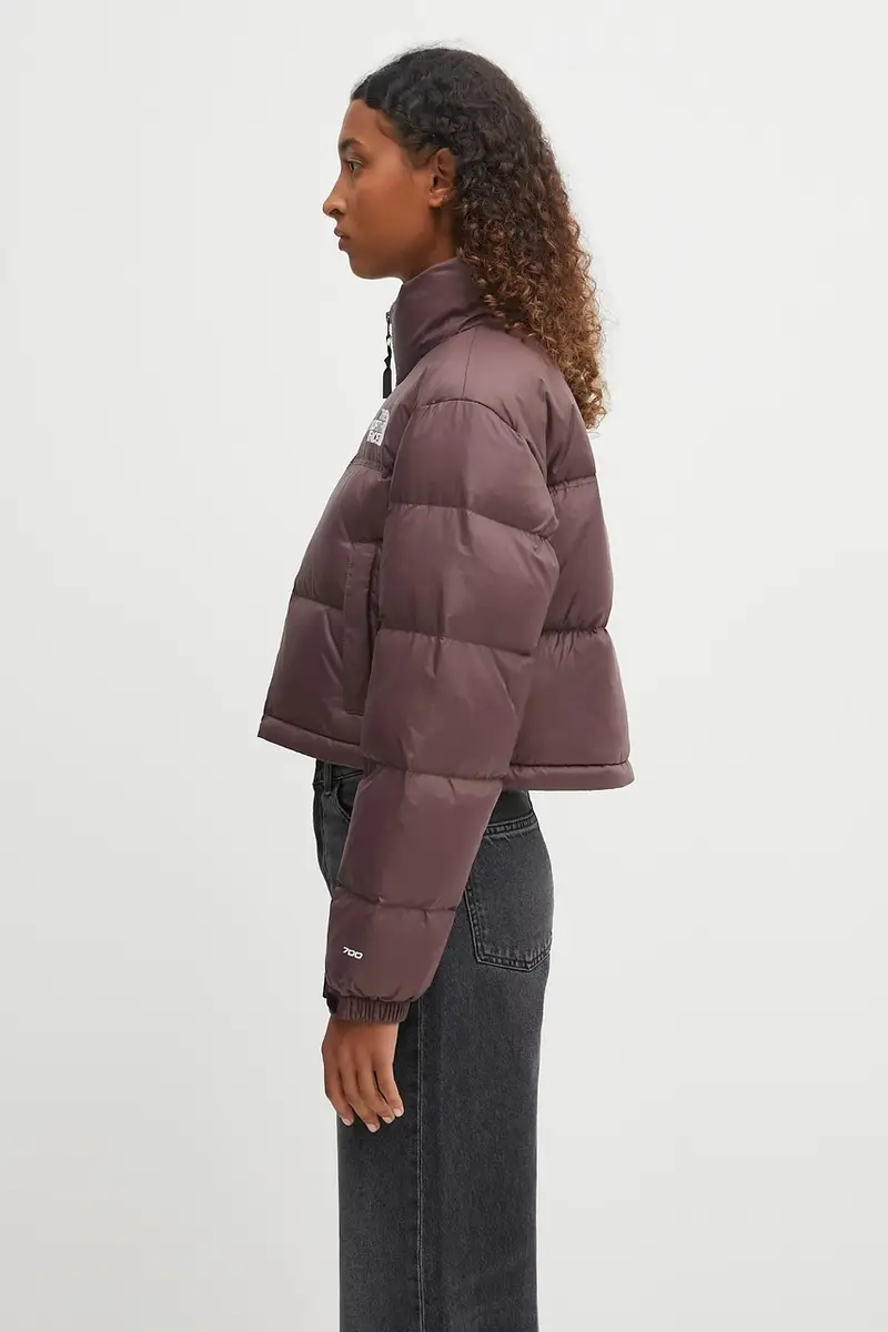 piumino Nuptse Violetto miniatura 2