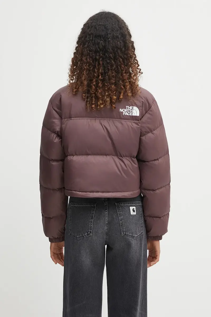 piumino Nuptse Violetto miniatura 3