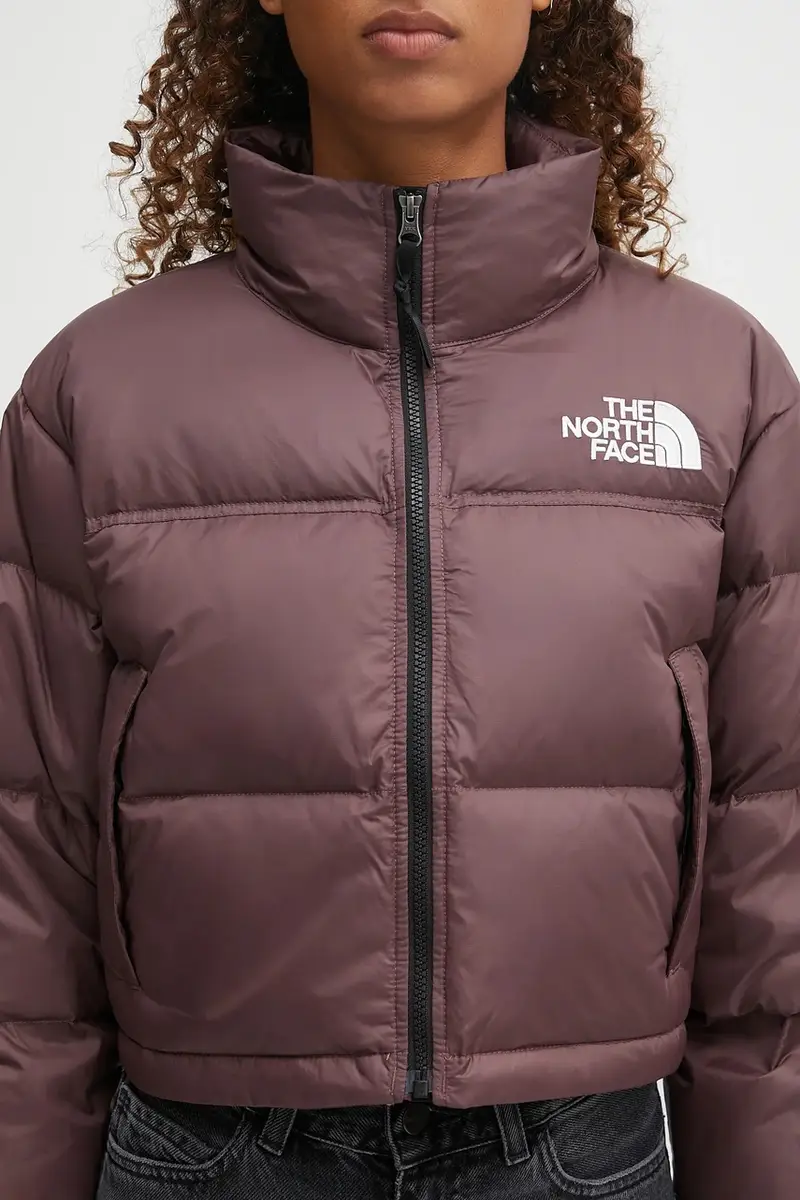 piumino Nuptse Violetto miniatura 4