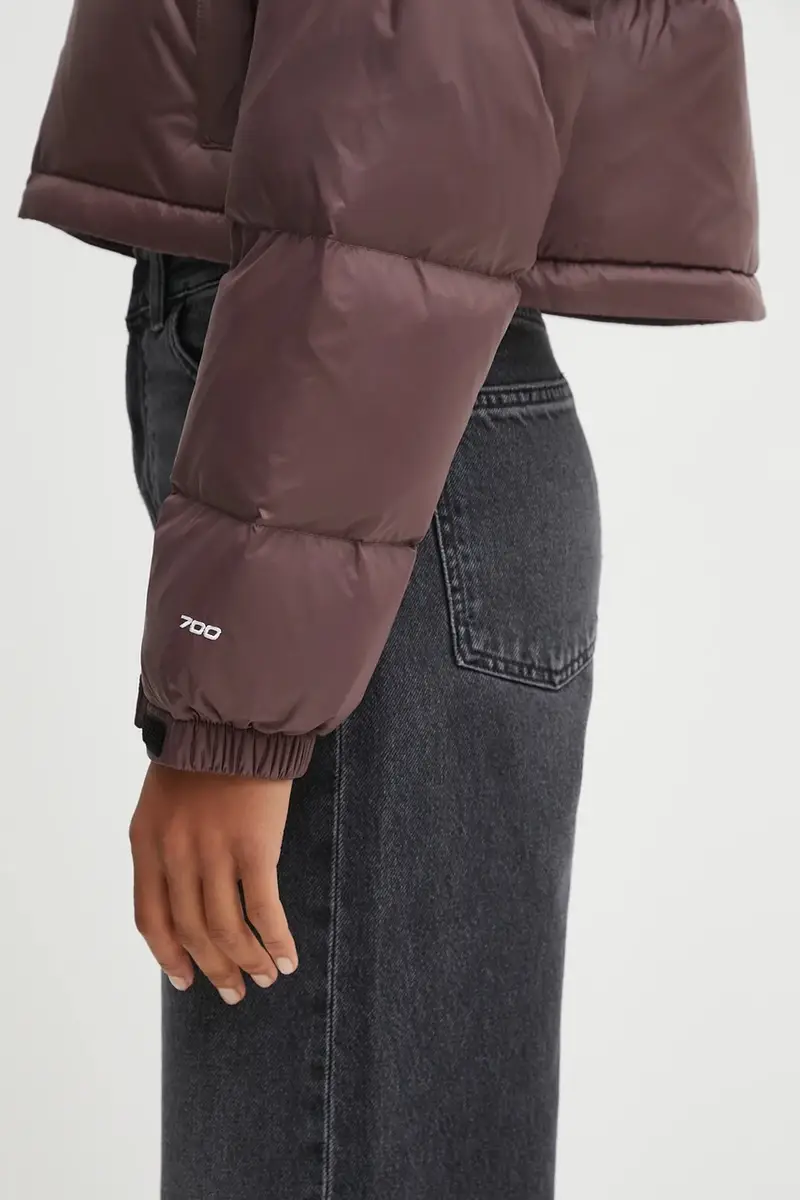 piumino Nuptse Violetto miniatura 5