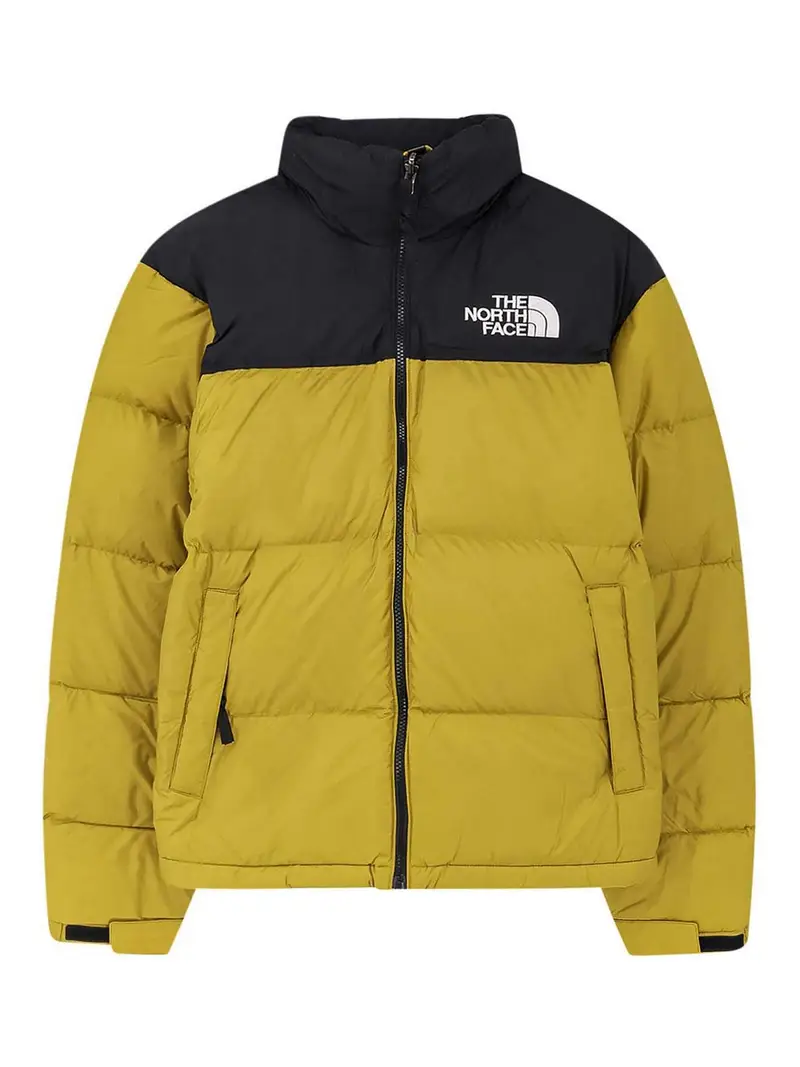 Piumino Retro Nupse Bicolore Nero