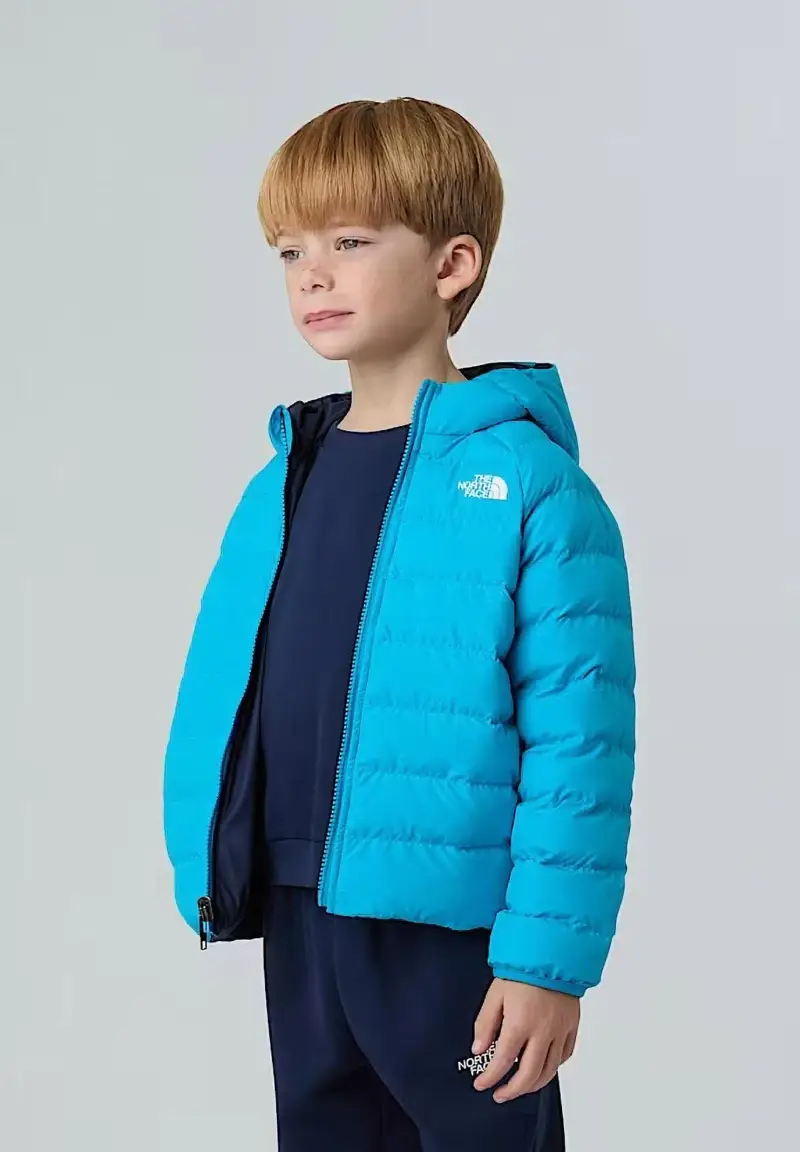 Piumino reversibile Perrito azzurro e blu da bambino miniatura 2