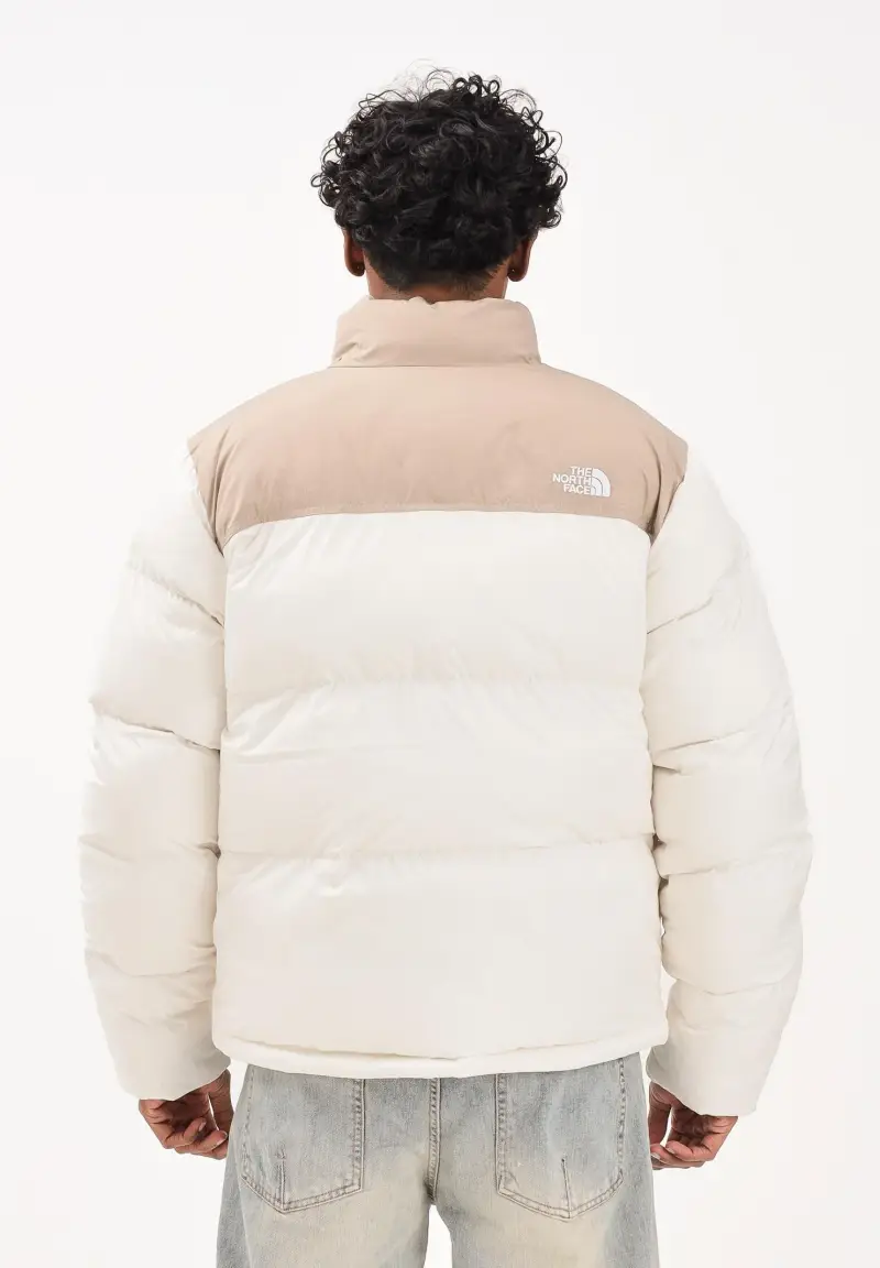 Piumino Saikuru panna e beige da uomo miniatura 3