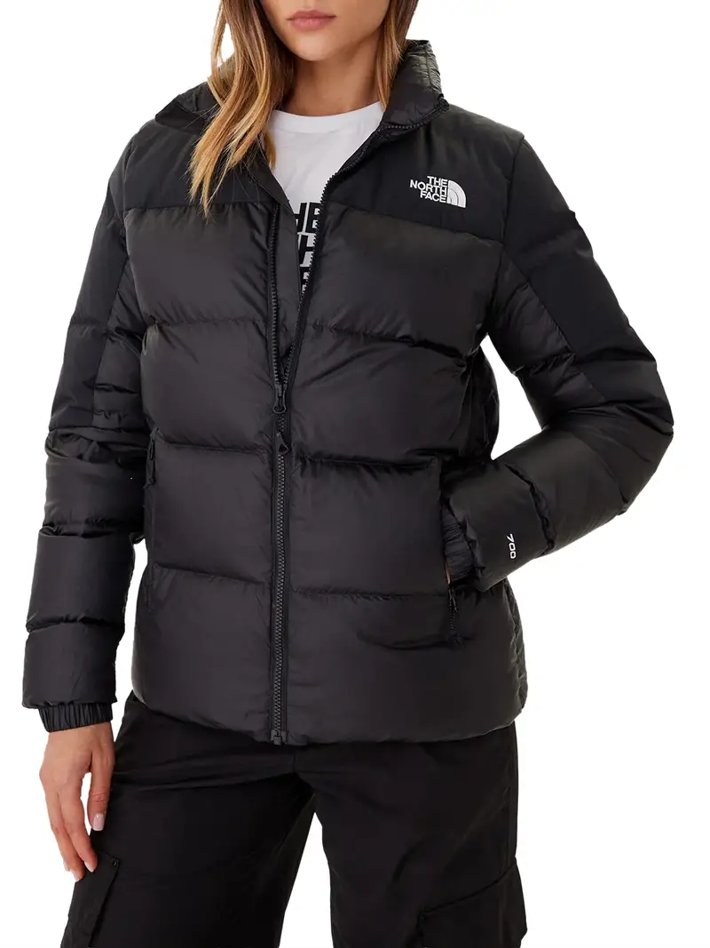 piumino the north face diablo da donna - nero