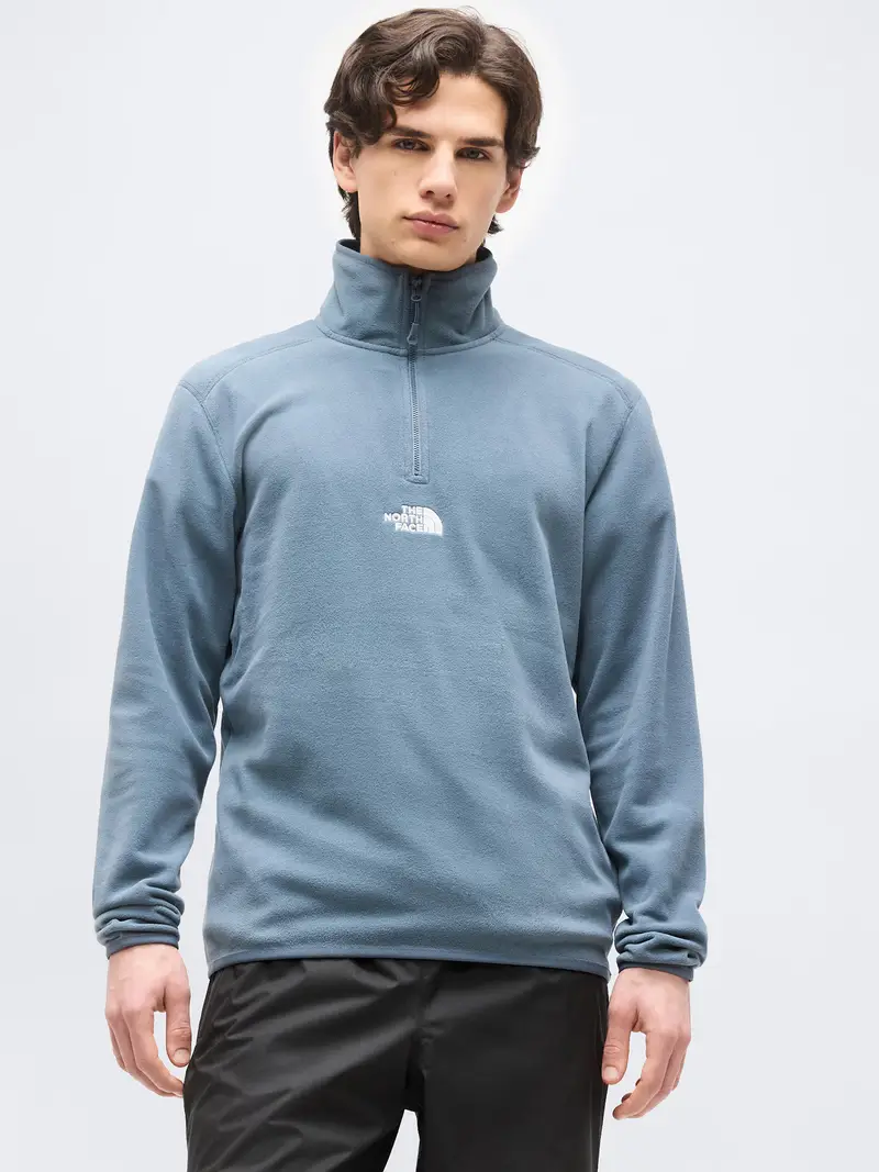 Pullover sportivo GLACIER grigio basalto / bianco miniatura 2