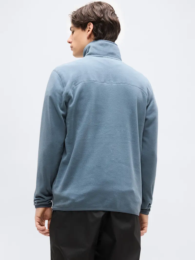 Pullover sportivo GLACIER grigio basalto / bianco miniatura 3