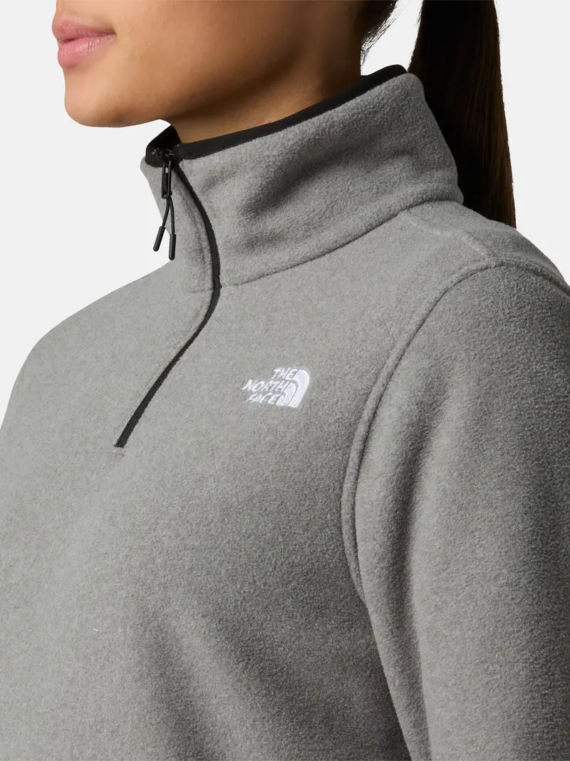 THE NORTH FACE Pullover sportivo 'Glacier' grigio sfumato miniatura 2