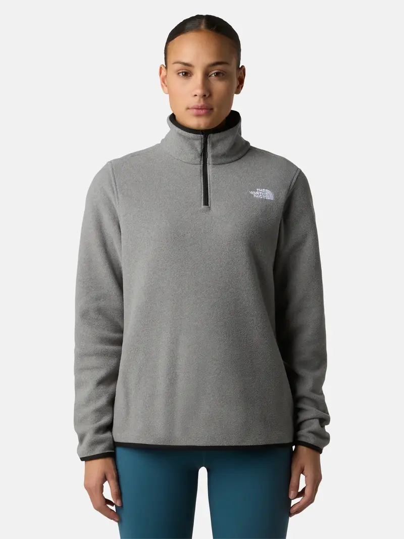 THE NORTH FACE Pullover sportivo 'Glacier' grigio sfumato miniatura 3