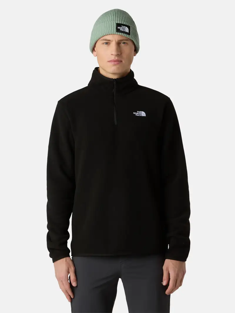 Pullover sportivo 'Glacier' nero / bianco miniatura 3