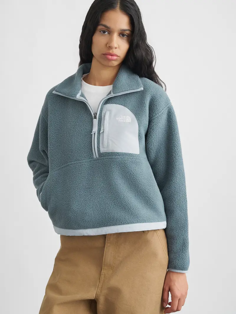 Pullover sportivo YUMIORI blu ciano / menta miniatura 3