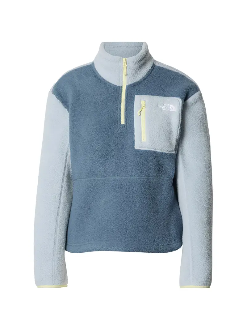 Pullover sportivo Yumiori blu / grigio