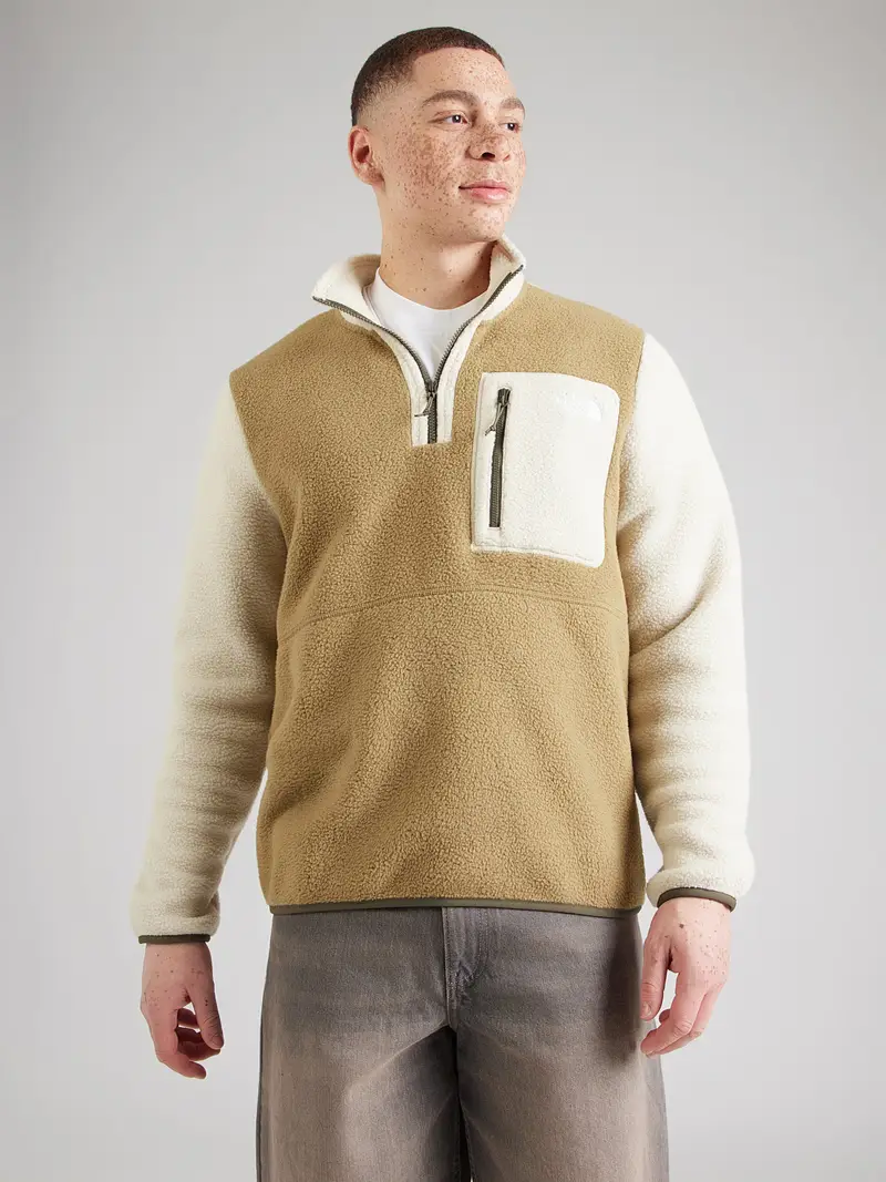 Pullover sportivo YUMIORI pietra / cachi miniatura 2