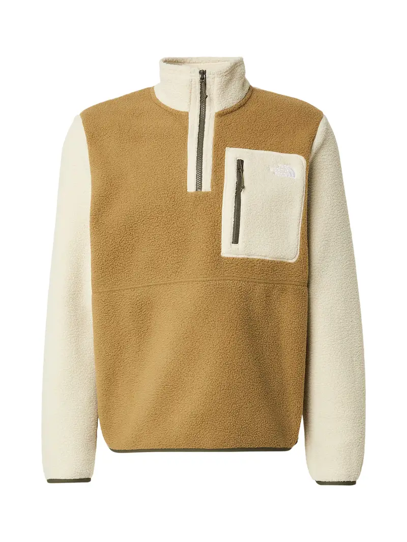 Pullover sportivo YUMIORI pietra / cachi