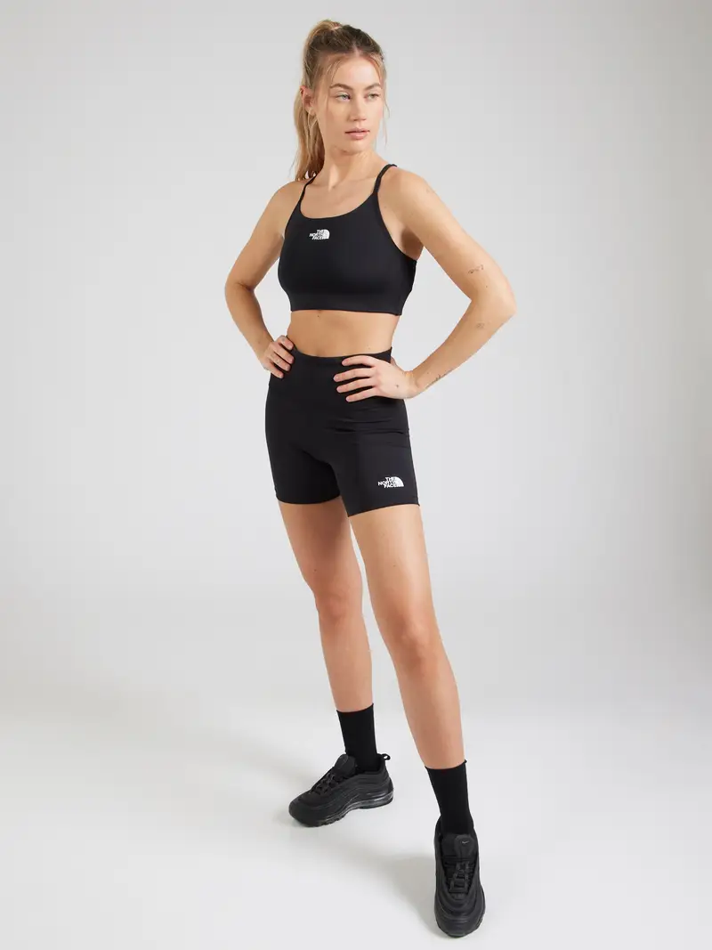 THE NORTH FACE Reggiseno sportivo 'FLEX' nero / bianco miniatura 3