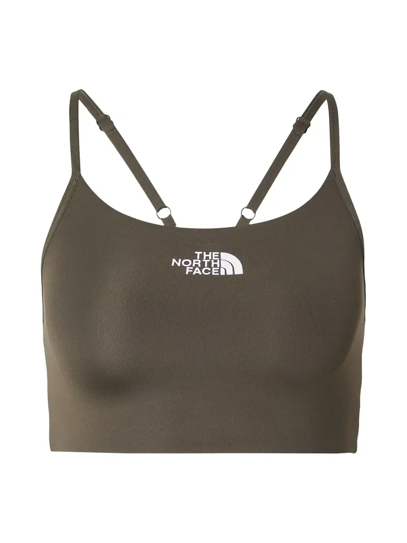 Reggiseno sportivo FLEX verde scuro / bianco