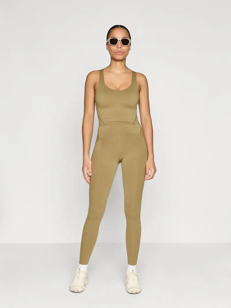 Reggiseno sportivo 'JAIDA' seppia miniatura 2